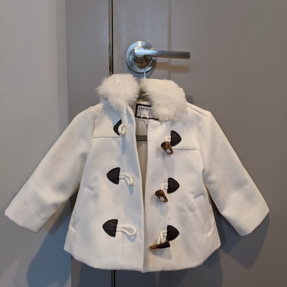 Janie and Jack Baby Pea Coat - 6-12mo - Picture 4 of 4